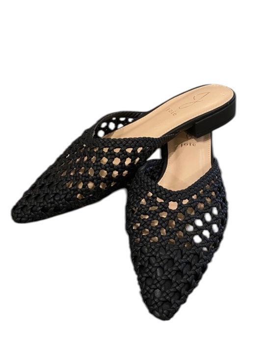 Joie Shoes - NWT Joie Behold Open Back Woven Pointed Toe Slip On Mules Sandals